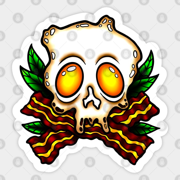 Breakfast Pirate Sticker by ReclusiveCrafts